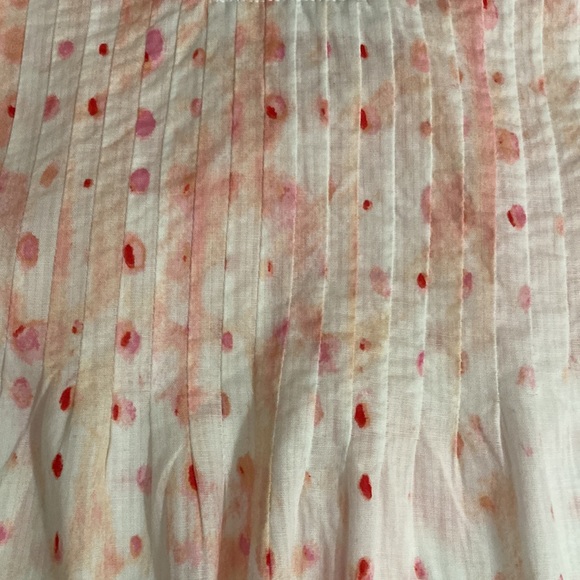 Liz Claiborne sleeveless Size Medium blouse net lace around neck 100% cotton. - Picture 5 of 11